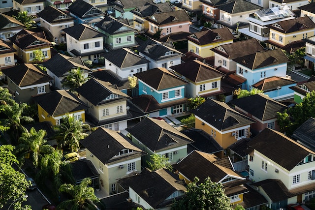 stucco houses